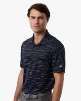 Men's Ultimate Mesh Glimmer Print Polo Collegiate Navy_1