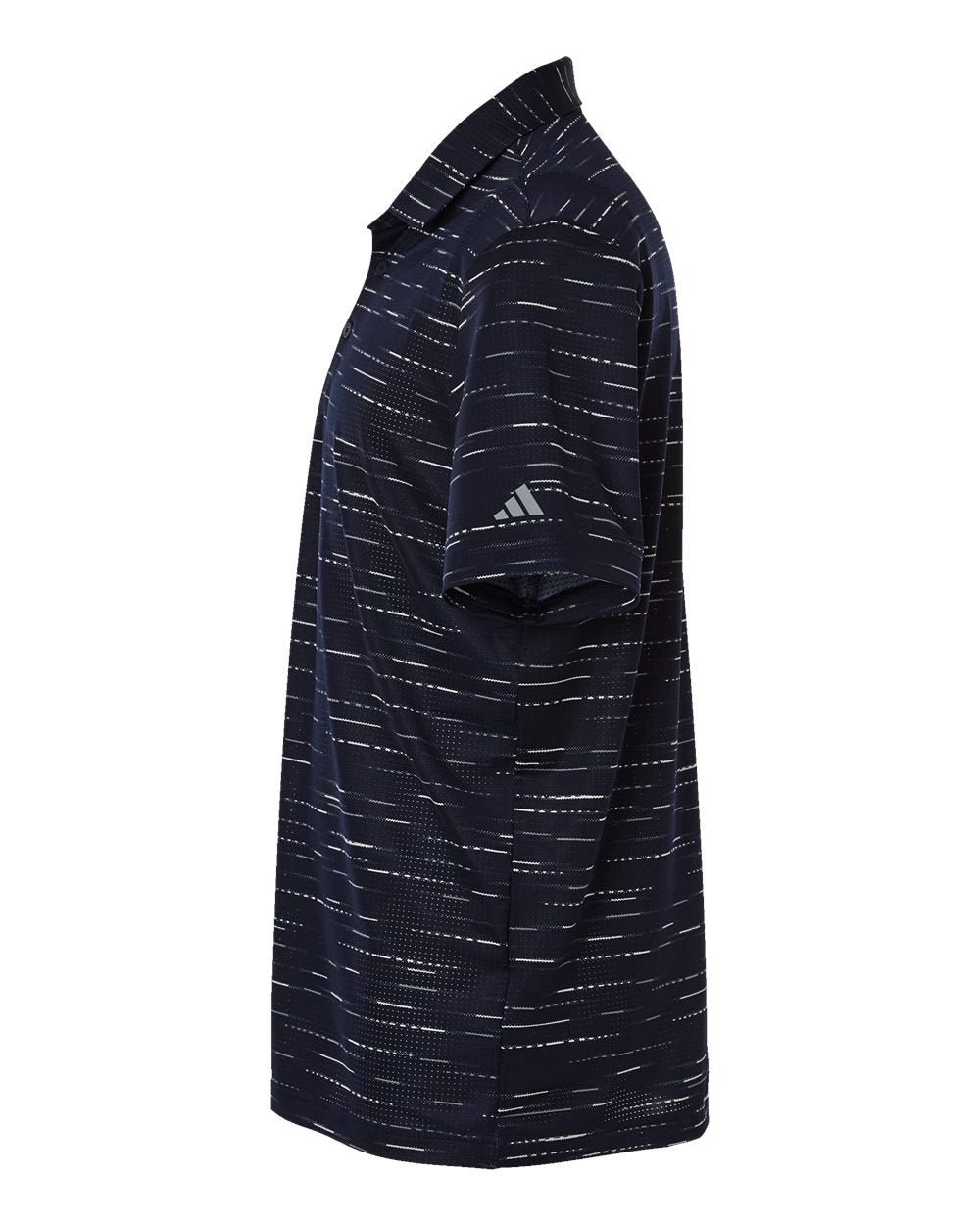 Men's Ultimate Mesh Glimmer Print Polo Collegiate Navy_4
