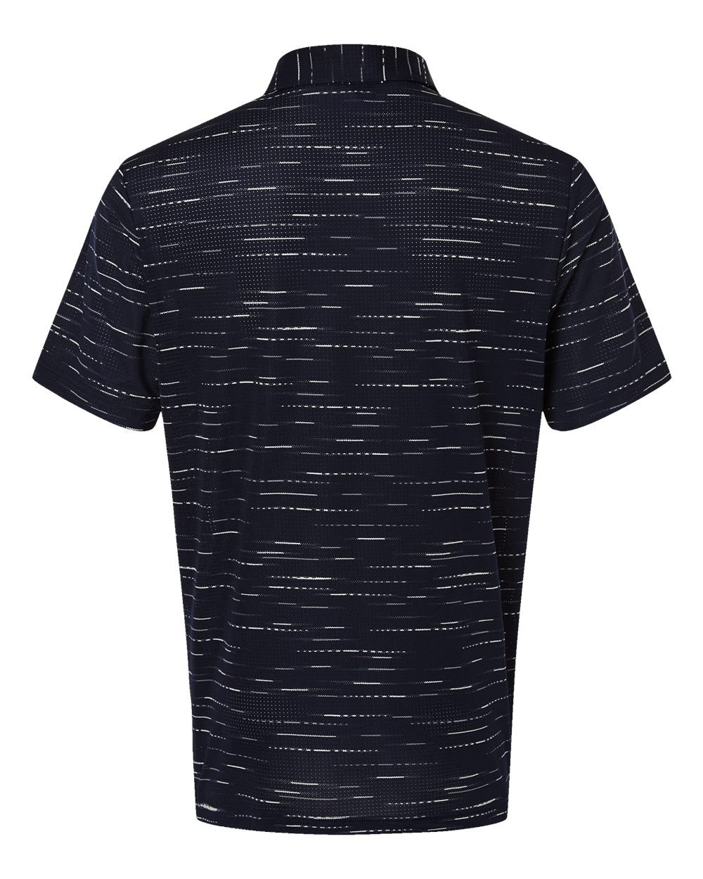 Men's Ultimate Mesh Glimmer Print Polo Collegiate Navy_5
