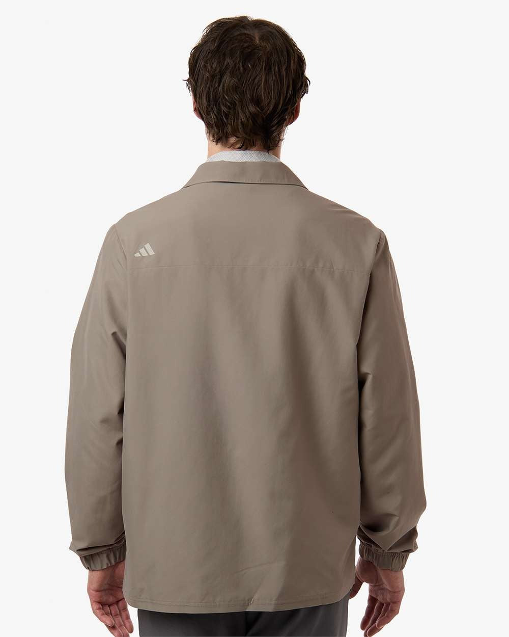 Men's Woven Full-Zip Jacket Putty Beige_2