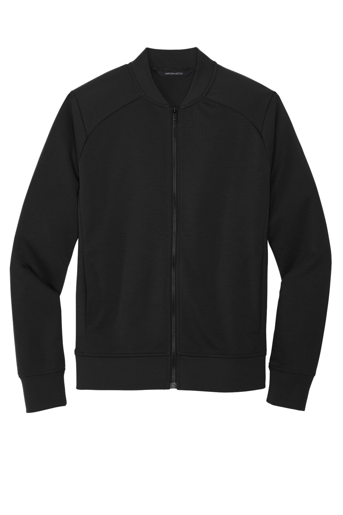 Mercer+Mettle ®  Double-Knit Bomber MM3000 Deep Black_4