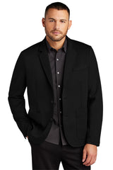 Mercer+Mettle ®  Relaxed Knit Blazer MM3030 Deep Black_1