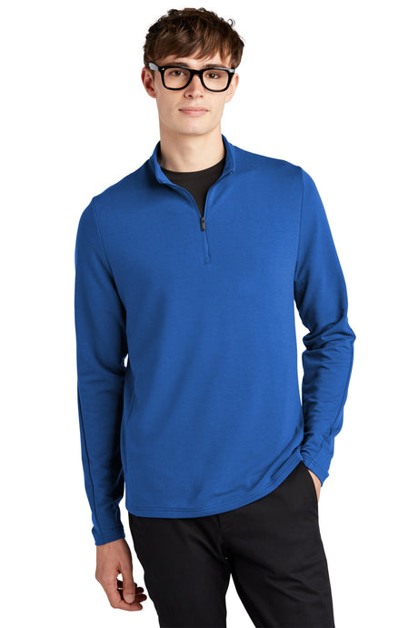 Mercer+Mettle ®  Stretch 1/4-Zip Pullover MM3010 Blue Note_1