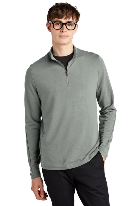 Mercer+Mettle ®  Stretch 1/4-Zip Pullover MM3010 Gusty Grey_1