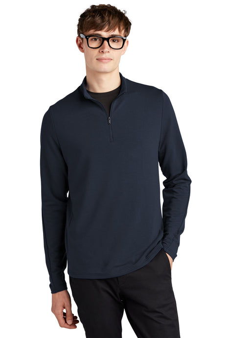 Mercer+Mettle ®  Stretch 1/4-Zip Pullover MM3010 Night Navy_1