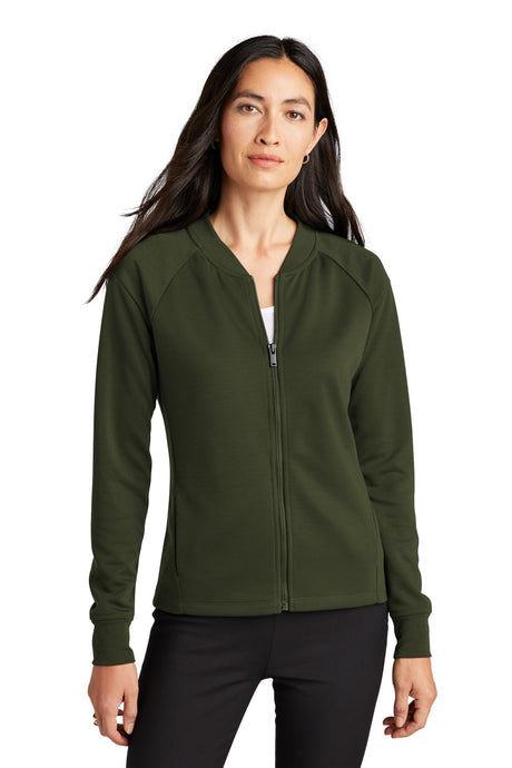 Mercer+Mettle ®  Women's Double-Knit Bomber MM3001 Townsend Green_1