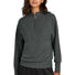 Mercer+Mettle ®  Women's Linear Texture 1/4-Zip MM3041 Storm Grey_1