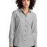 Mercer+Mettle ®  Women's Long Sleeve Stretch Woven Shirt MM2001 Gusty Grey End On End_1