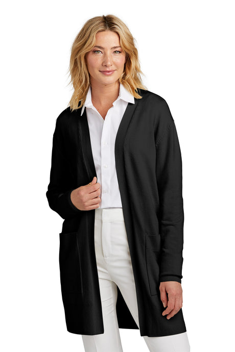 Mercer+Mettle ®  Women's Open-Front Cardigan Sweater MM3023 Deep Black_1