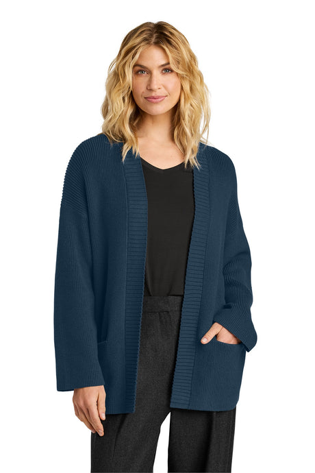 Mercer+Mettle ®  Women's Open Cardi MM3021 Insignia Blue_1