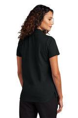 Mercer+Mettle ®  Women's Stretch Pique Polo MM1005 Deep Black_2