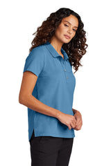 Mercer+Mettle ®  Women's Stretch Pique Polo MM1005 Parisian Blue_3