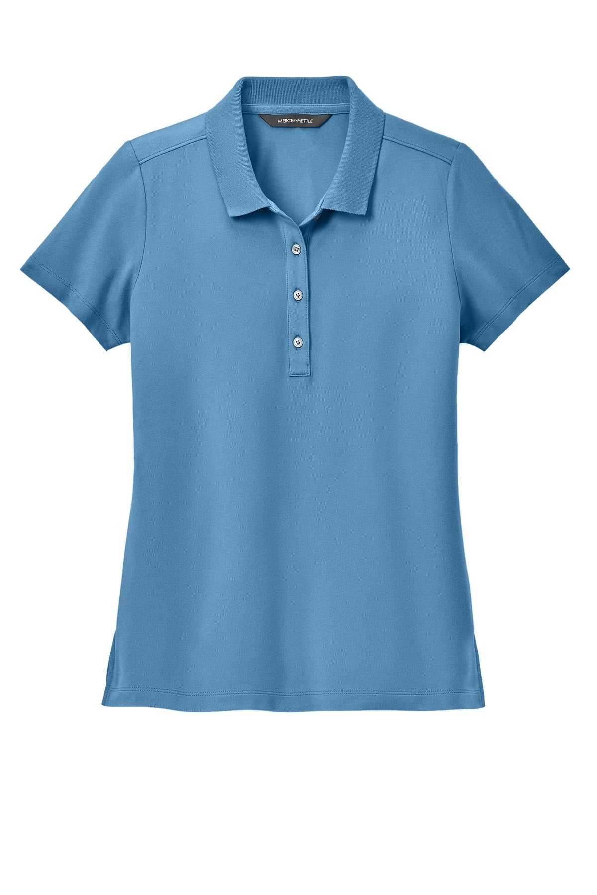 Mercer+Mettle ®  Women's Stretch Pique Polo MM1005 Parisian Blue_4