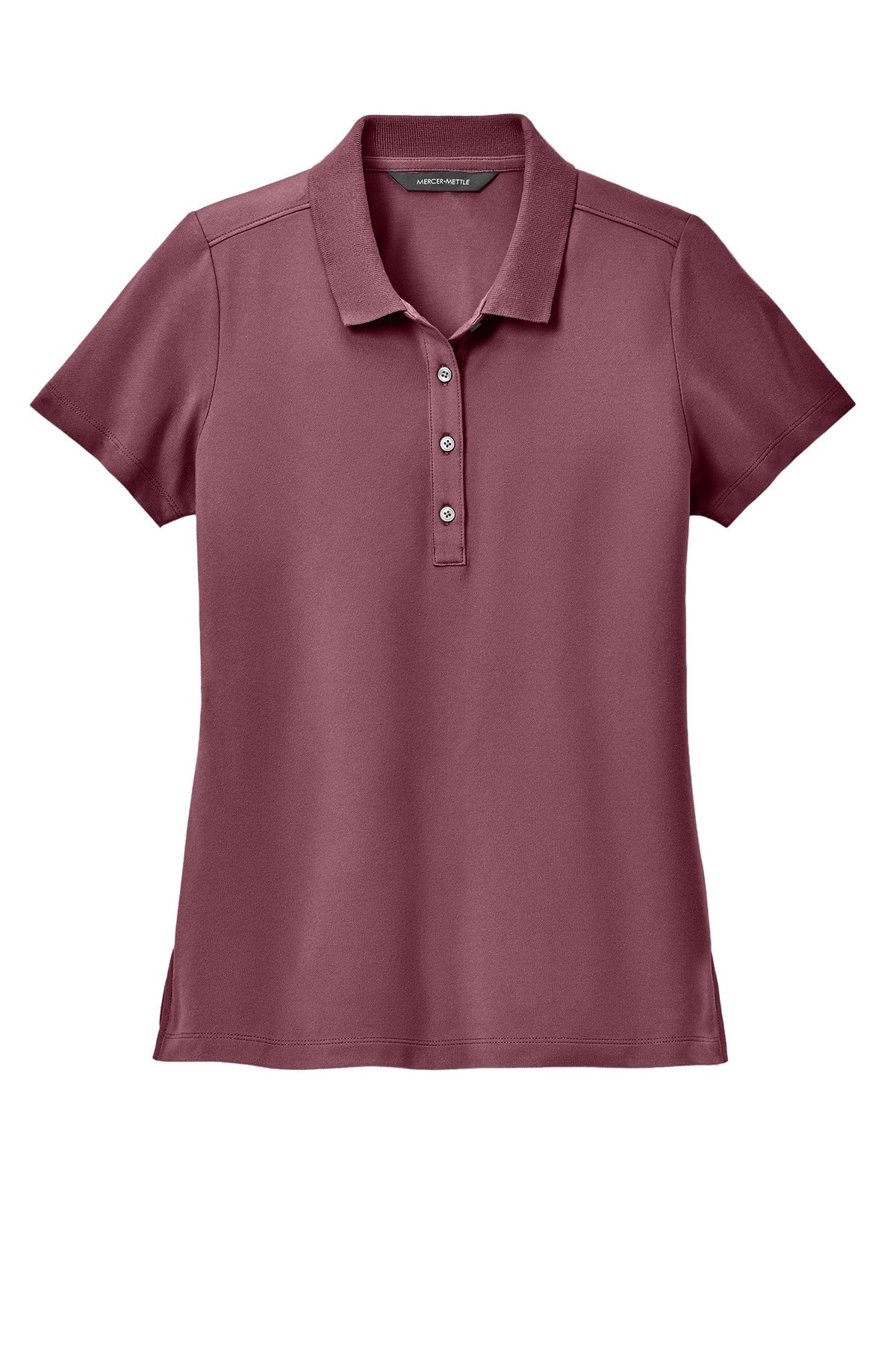 Mercer+Mettle ®  Women's Stretch Pique Polo MM1005 Rosewood_4