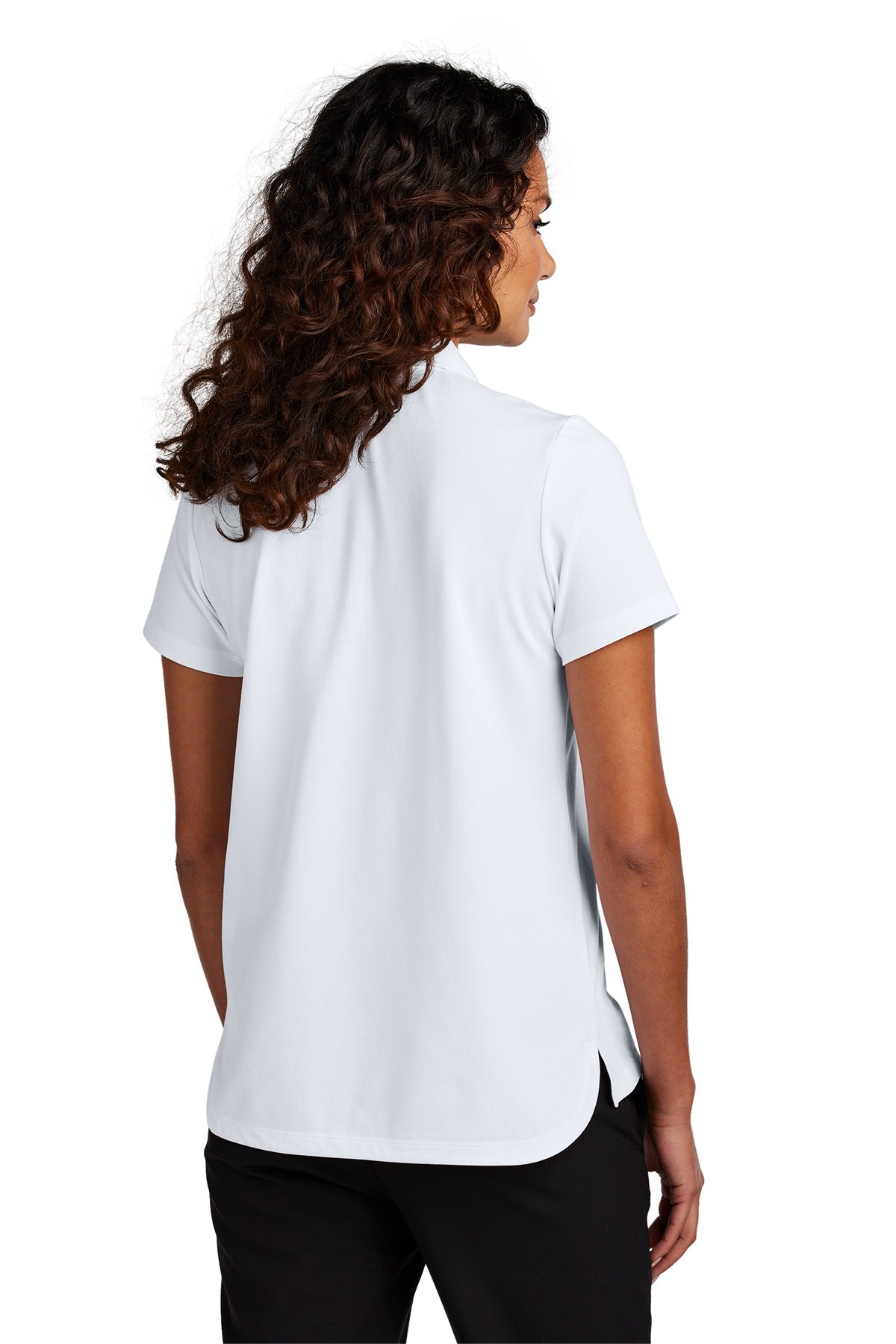Mercer+Mettle ®  Women's Stretch Pique Polo MM1005 White_2