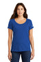 Nike Ladies Dri-FIT Cotton/Poly Scoop Neck Tee. NKBQ5234