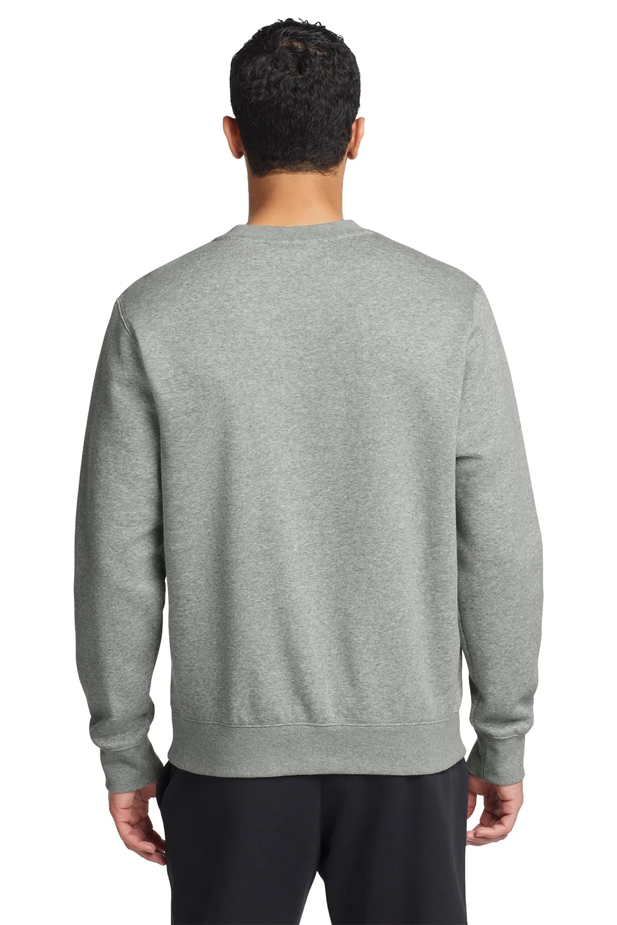 Nike Club Fleece Crew CJ1614 Dark Grey Heather_2