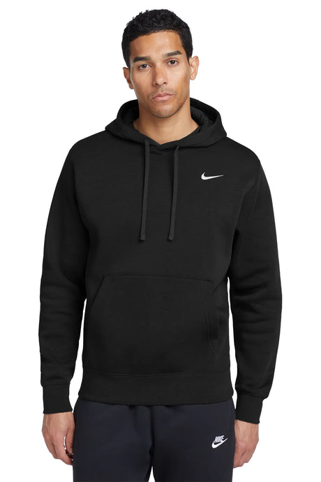 Nike Club Fleece Pullover Hoodie CJ1611 Black_1