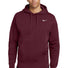 Nike Club Fleece Pullover Hoodie CJ1611 Dark Maroon_1