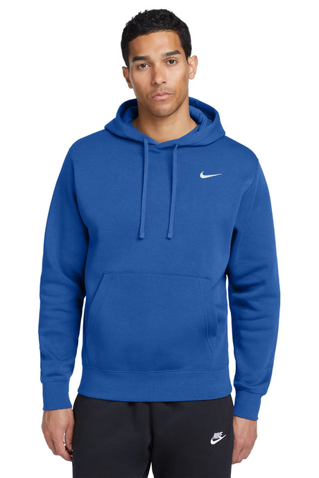Nike Club Fleece Pullover Hoodie CJ1611 Royal_1