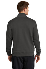 Nike Club Fleece Sleeve Swoosh 1/2-Zip NKDX6718 Anthracite_2