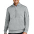 Nike Club Fleece Sleeve Swoosh 1/2-Zip NKDX6718 Dark Grey_1