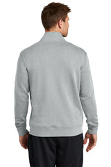 Nike Club Fleece Sleeve Swoosh 1/2-Zip NKDX6718 Dark Grey_2