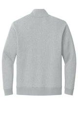 Nike Club Fleece Sleeve Swoosh 1/2-Zip NKDX6718 Dark Grey_5