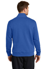 Nike Club Fleece Sleeve Swoosh 1/2-Zip NKDX6718 Game Royal_2
