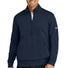 Nike Club Fleece Sleeve Swoosh 1/2-Zip NKDX6718 Midnight Navy_1
