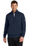Nike Club Fleece Sleeve Swoosh 1/2-Zip NKDX6718 Midnight Navy_1