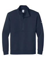 Nike Club Fleece Sleeve Swoosh 1/2-Zip NKDX6718 Midnight Navy_4