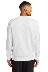 Nike Club Fleece Sleeve Swoosh Crew NKFD9863 White_2