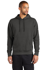 Nike Club Fleece Sleeve Swoosh Pullover Hoodie NKDR1499 Anthracite_2
