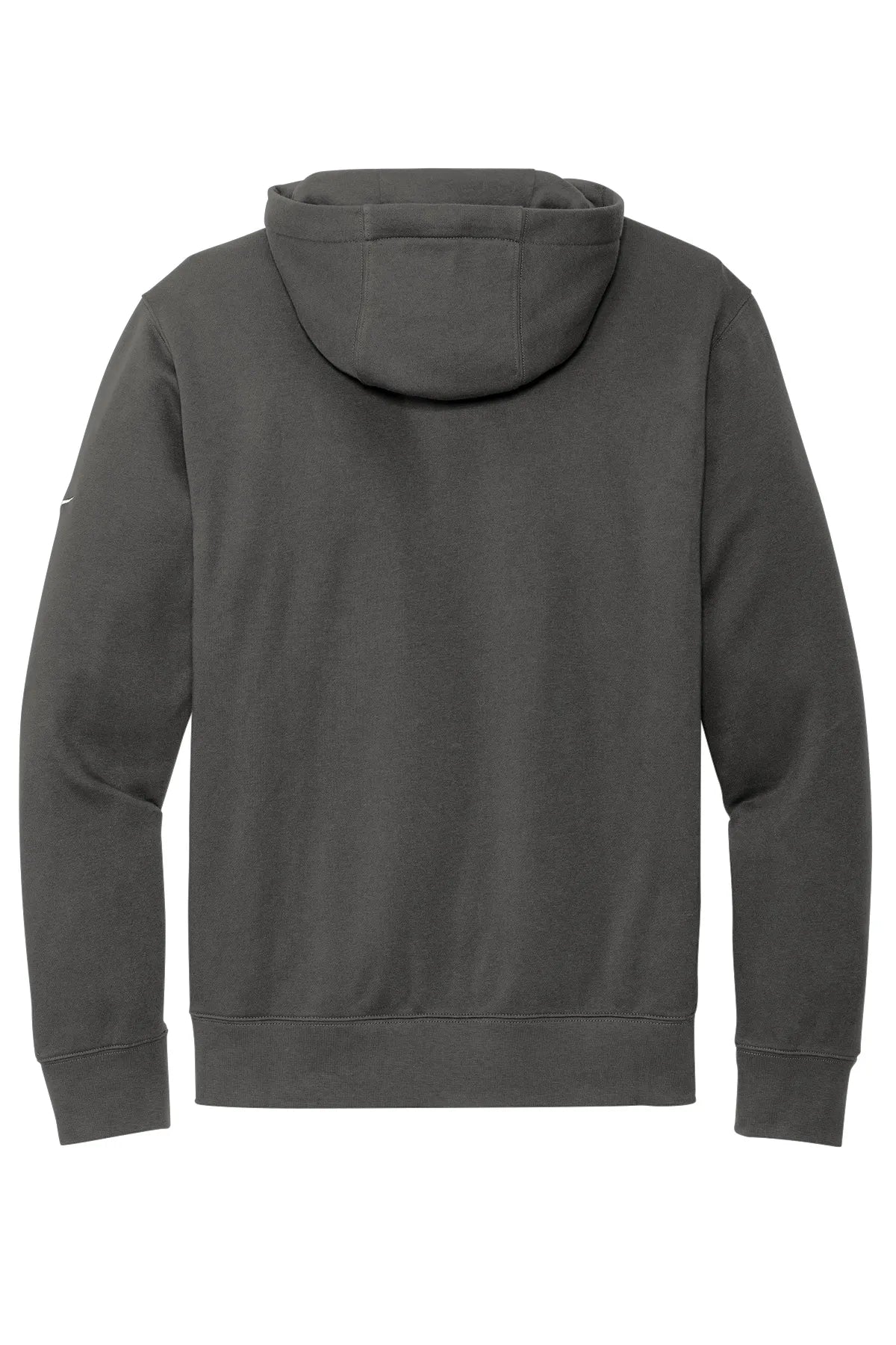 Nike Club Fleece Sleeve Swoosh Pullover Hoodie NKDR1499 Anthracite_5