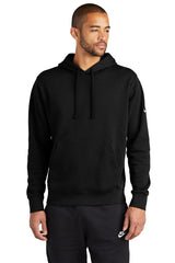 Nike Club Fleece Sleeve Swoosh Pullover Hoodie NKDR1499 Black_4