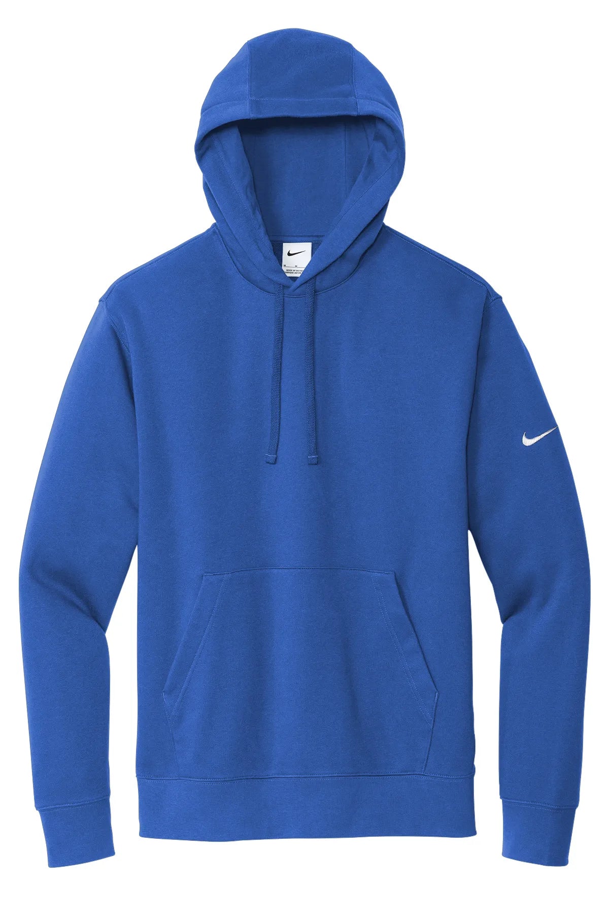 Nike Club Fleece Sleeve Swoosh Pullover Hoodie NKDR1499 Game Royal_4