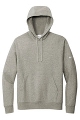 Nike Club Fleece Sleeve Swoosh Pullover Hoodie NKDR1499 Grey Heather_4