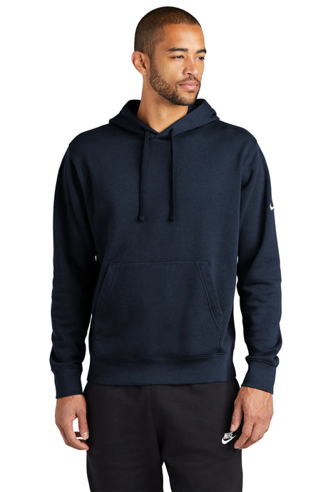 Nike Club Fleece Sleeve Swoosh Pullover Hoodie NKDR1499 Midnight Navy_1