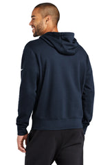 Nike Club Fleece Sleeve Swoosh Pullover Hoodie NKDR1499 Midnight Navy_2