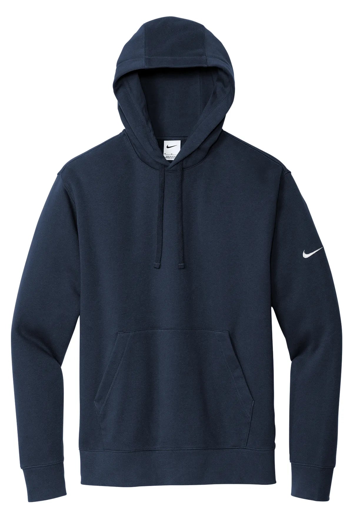 Nike Club Fleece Sleeve Swoosh Pullover Hoodie NKDR1499 Midnight Navy_4