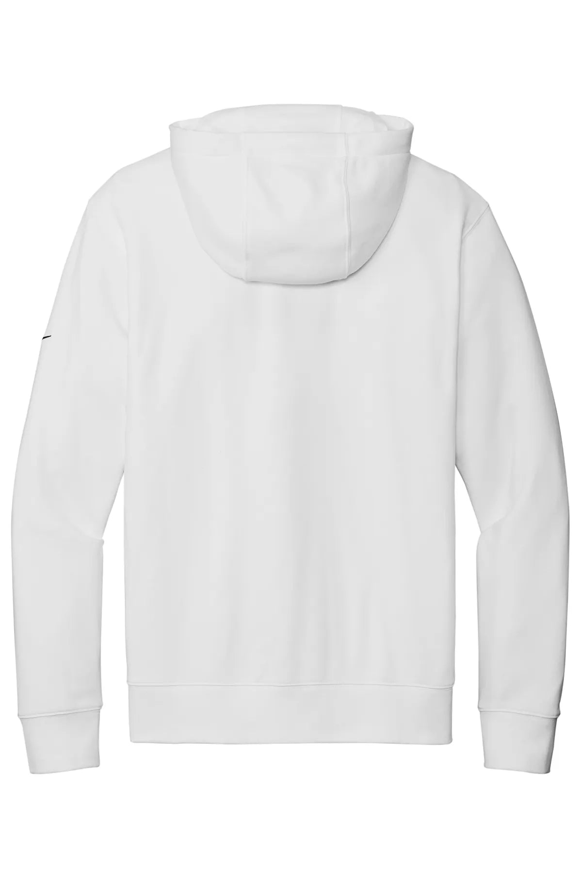 Nike Club Fleece Sleeve Swoosh Pullover Hoodie NKDR1499 White_5