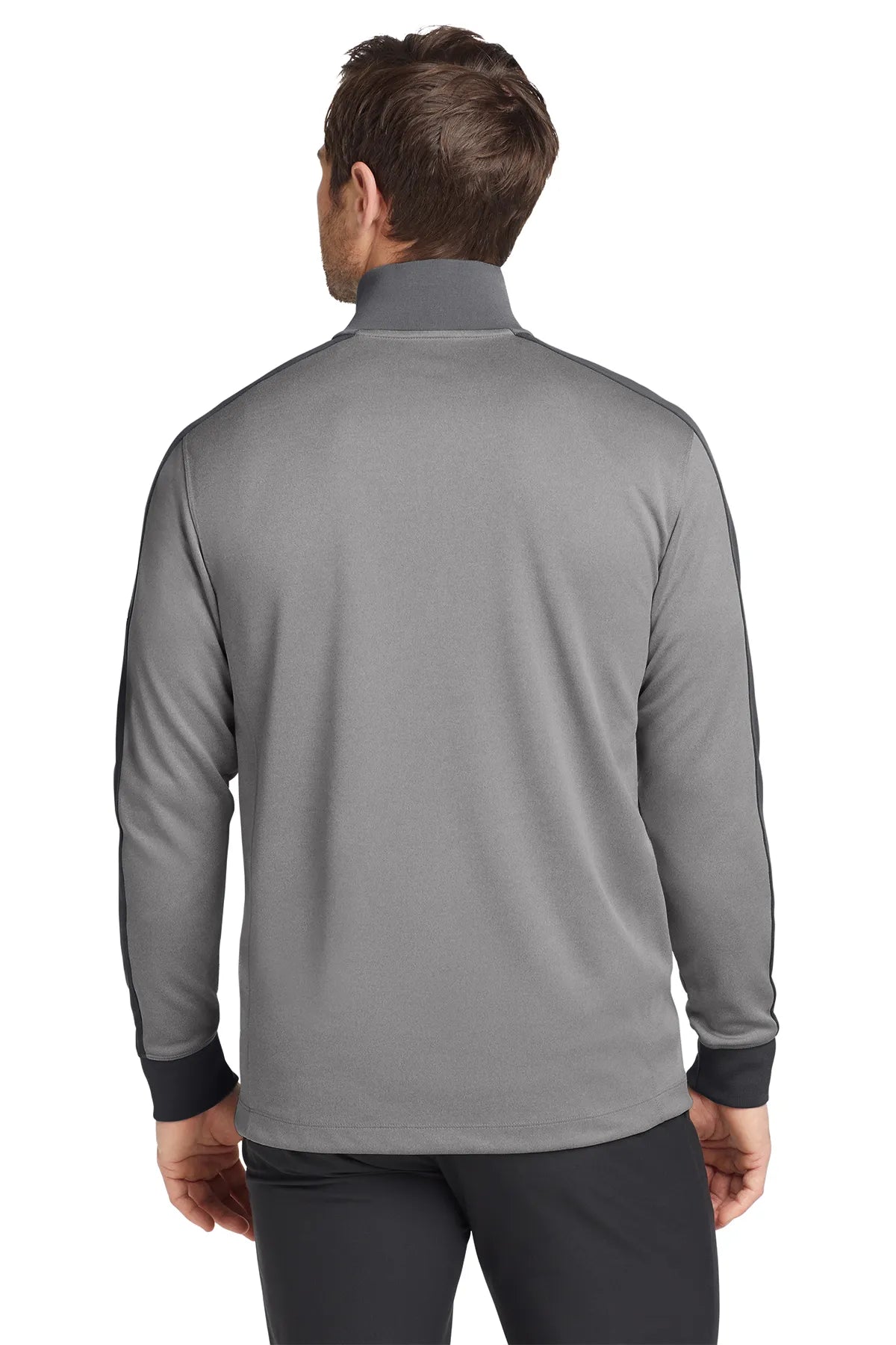 Nike Dri-FIT 1/2-Zip Cover-Up. 578673 Anthracite Grey Heather Dark Grey_2