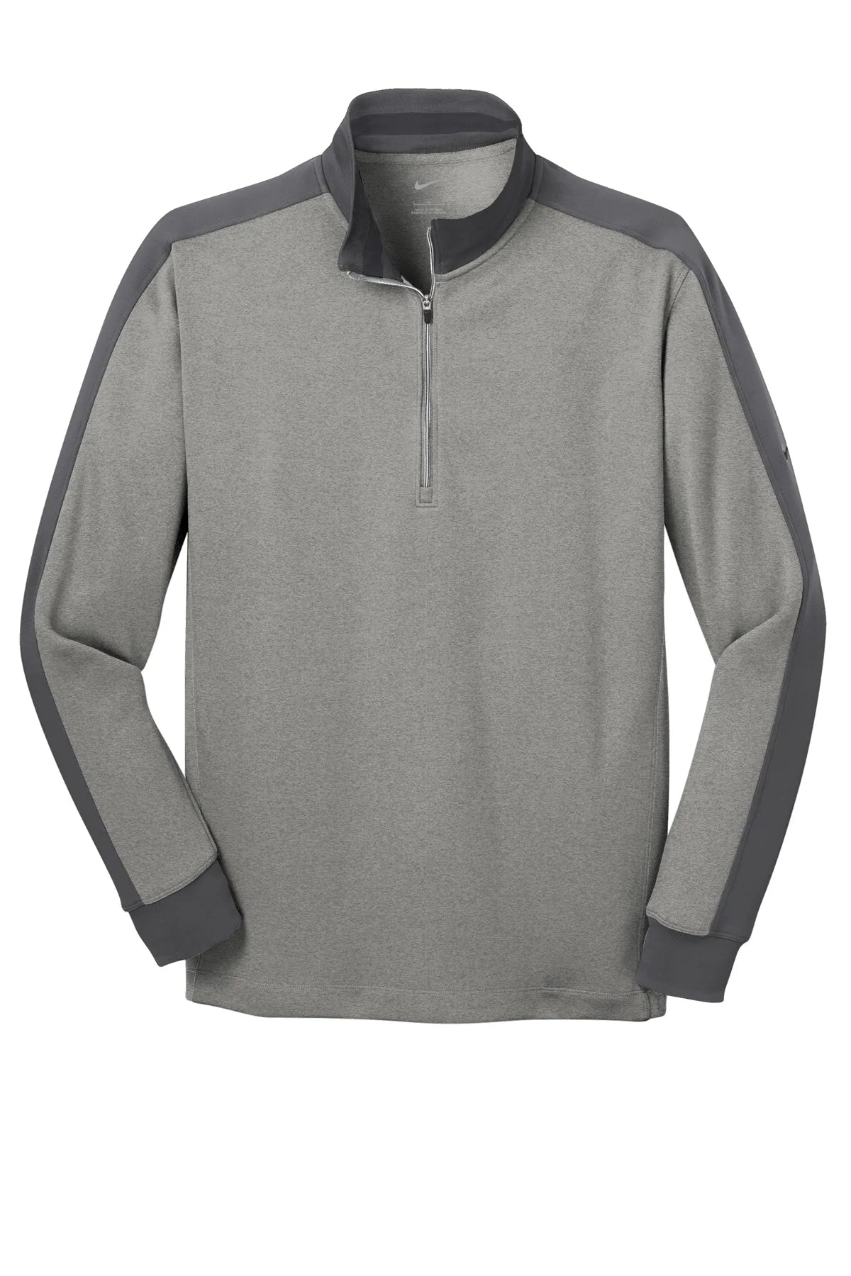 Nike Dri-FIT 1/2-Zip Cover-Up. 578673 Anthracite Grey Heather Dark Grey_4