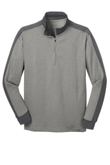 Nike Dri-FIT 1/2-Zip Cover-Up. 578673 Anthracite Grey Heather Dark Grey_4