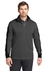 Nike Dri-FIT 1/2-Zip Cover-Up. 578673 Anthracite Heather Black_1