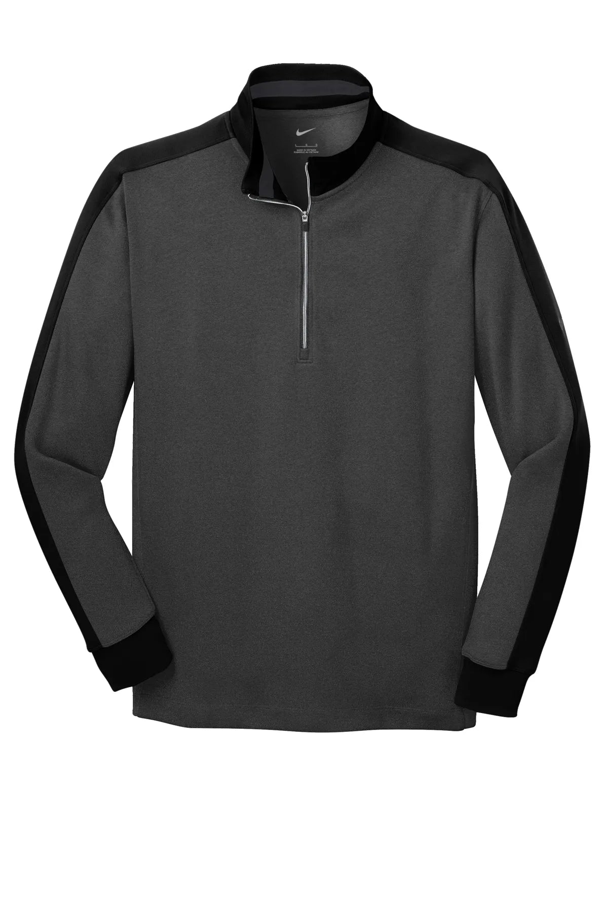 Nike Dri-FIT 1/2-Zip Cover-Up. 578673 Anthracite Heather Black_4