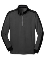 Nike Dri-FIT 1/2-Zip Cover-Up. 578673 Anthracite Heather Black_4