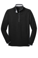 Nike Dri-FIT 1/2-Zip Cover-Up. 578673 Black Dark Grey White_4