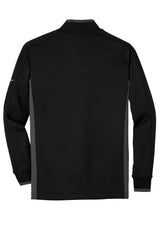 Nike Dri-FIT 1/2-Zip Cover-Up. 578673 Black Dark Grey White_5